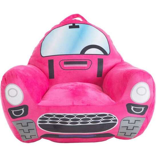 SILLON COCHE FICSIA 52X48X51CM. image 0
