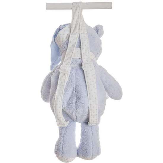 MOCHILA OSO AZUL RIZO 50 CM image 1