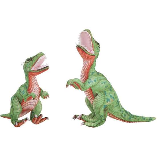 PELUCHE DINOSAURIO VERDE 72 CM image 0