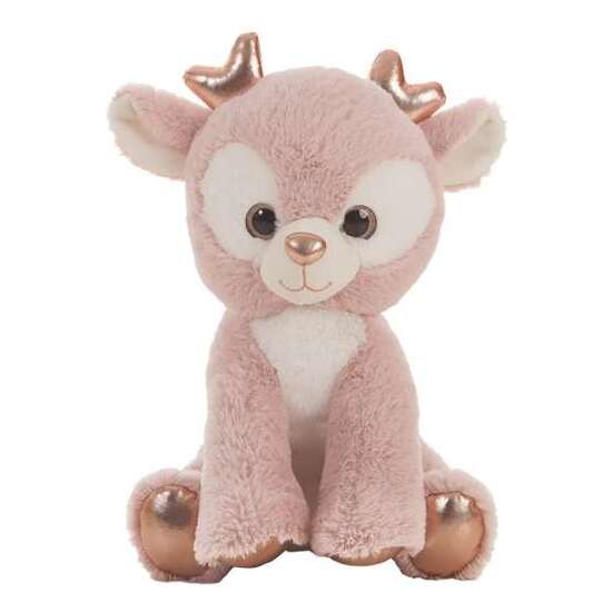 PELUCHE RENO ROSA 28 CM image 0
