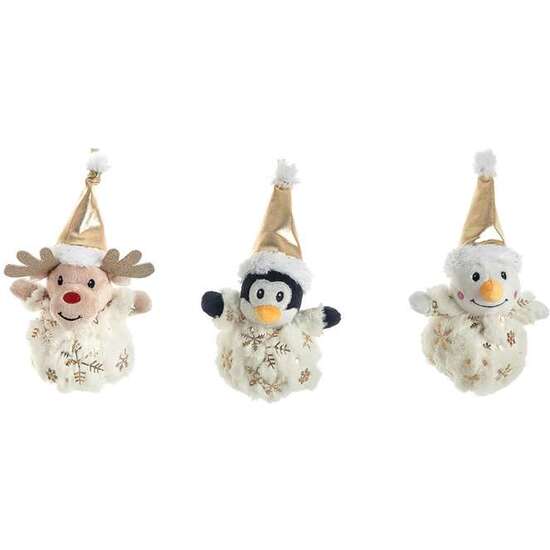 PELUCHES BOLA PLASTICO X´MAS ORO 14CM 6 SURTIDOS - MODELOS SURTIDOS image 0