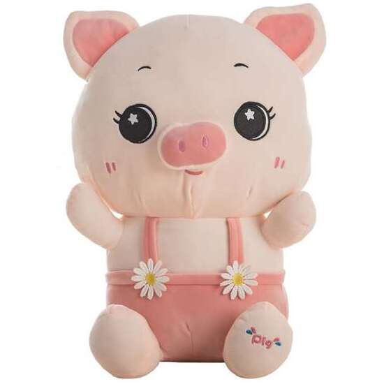 CERDITO BETO ROSA/AZUL 50 CM image 0
