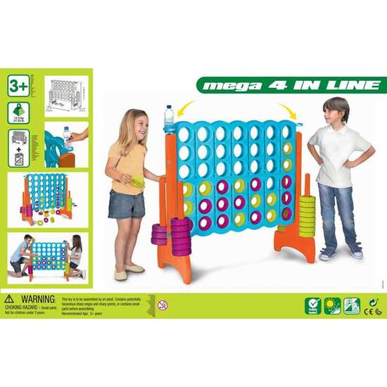 JUEGO MEGA 4 EN RAYA 117,50X45,5X121 CM image 1