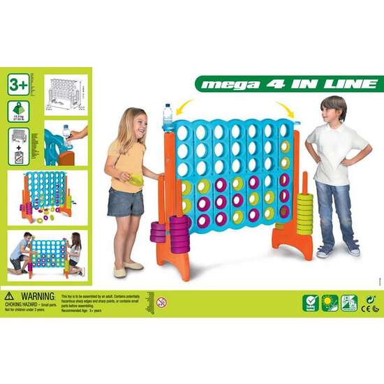 JUEGO MEGA 4 EN RAYA 117,50X45,5X121 CM image 2