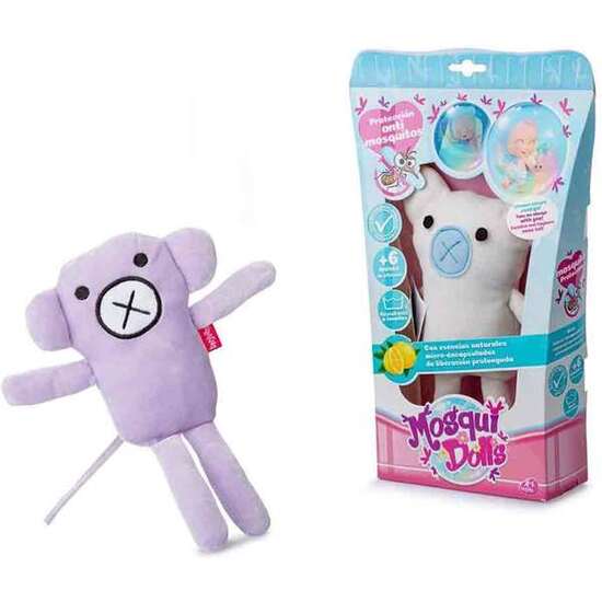 PELUCHE MOSQUIDOLLS BLANDITO LILA 24CM (CON PROTECCION ANTIMOSQUITOS) image 1