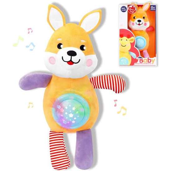 PELUCHE MUSICAL ZORRITO 30CM image 0