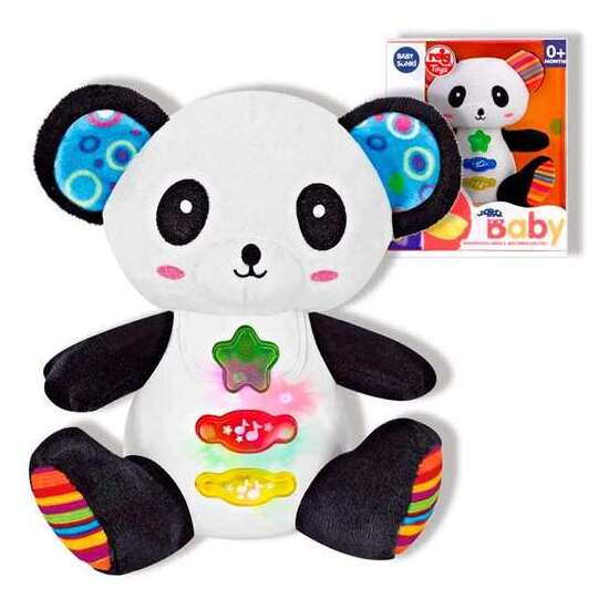 PELUCHE MUSICAL OSO PANDA 15 CM image 0