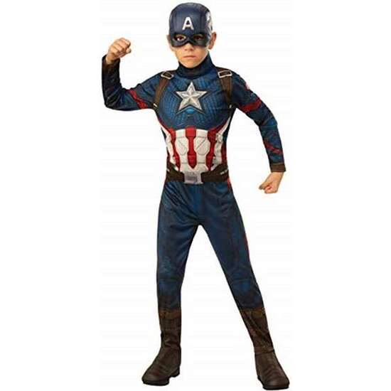 DISFRAZ INFANTIL CAPITAN AMERICA AVENGERS ENDGAME CLASSIC TALLA L (8/10 AÑOS) image 0