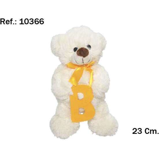 PELUCHE OSITO LETRA B 23CM. image 1