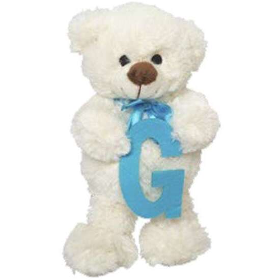 PELUCHE OSITO LETRA G 23CM. image 0