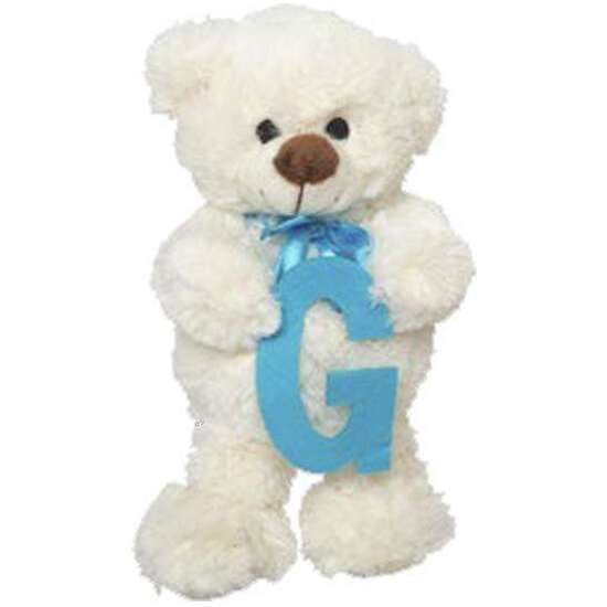 PELUCHE OSITO LETRA G 23CM. image 2