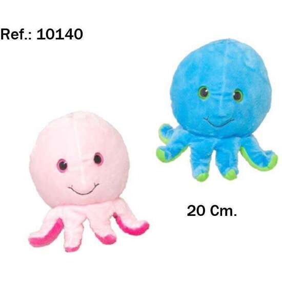 PELUCHE PULPO 20 CM - MODELOS SURTIDOS image 1