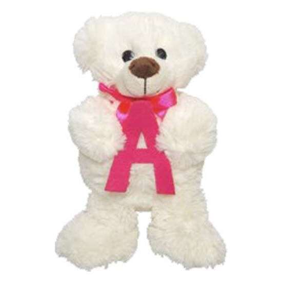 PELUCHE OSITO LETRA A 23CM. image 0