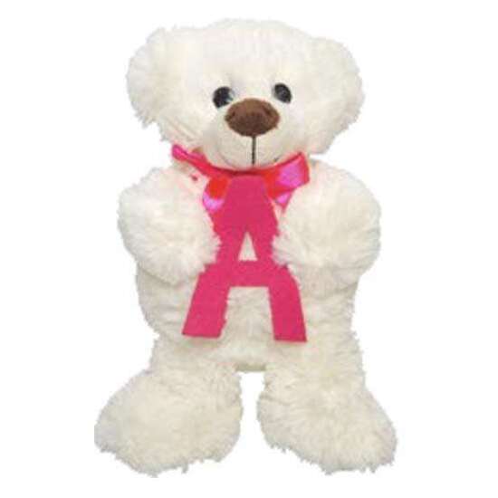 PELUCHE OSITO LETRA A 23CM. image 2