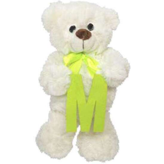 PELUCHE OSITO LETRA M 23CM. image 2