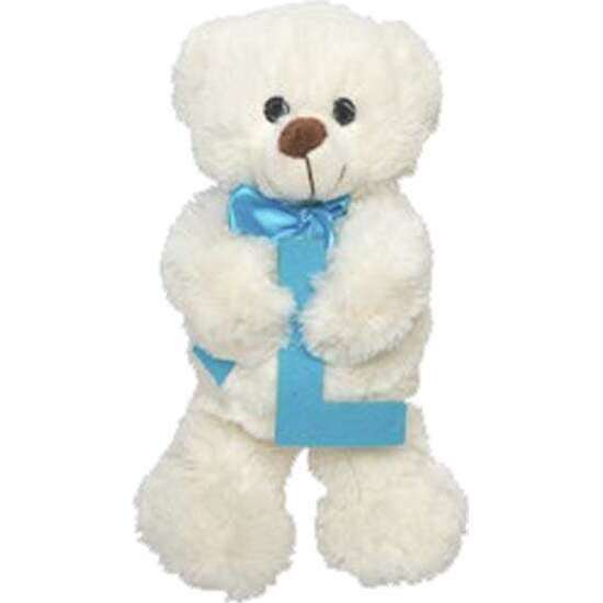 PELUCHE OSITO LETRA L 23CM. image 0