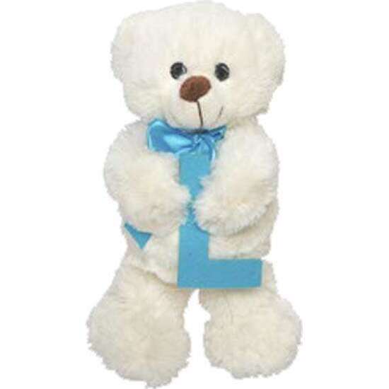 PELUCHE OSITO LETRA L 23CM. image 2
