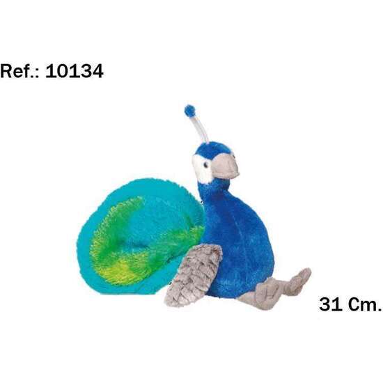 PELUCHE PAVO REAL 31 CM image 1