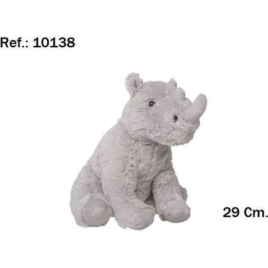 PELUCHE RINOCERONTE 29 CM image 1