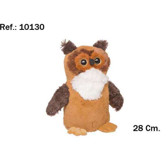 PELUCHE BUHO 28 CM image 1