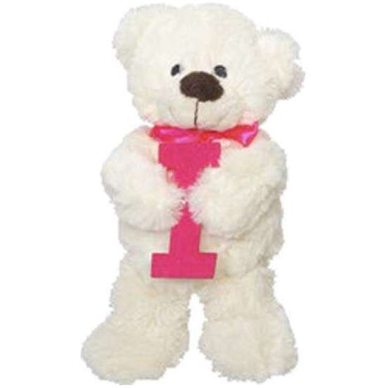 PELUCHE OSITO LETRA I 23CM. image 0