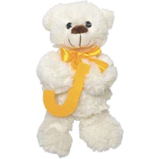 PELUCHE OSITO LETRA J 23CM. image 0