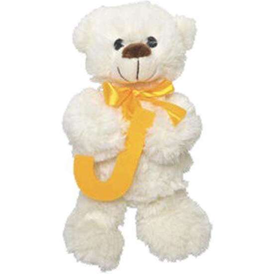 PELUCHE OSITO LETRA J 23CM. image 2