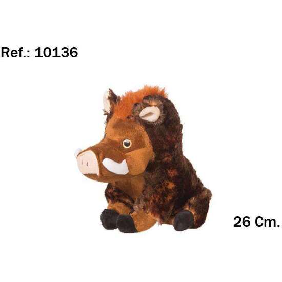 PELUCHE JAVALI 26 CM image 1