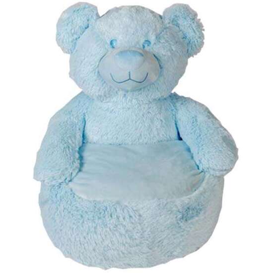 PELUCHE OSO AZUL SENTADO 53 CM image 0
