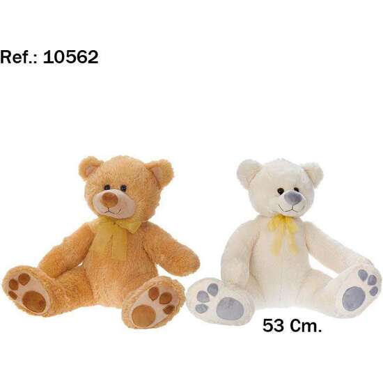 PELUCHE OSO 62X49X35 CM - MODELOS SURTIDOS image 1
