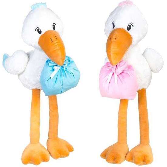 PELUCHE CIGÜEÑA GIGANTE 107 CM - MODELOS SURTIDOS image 0