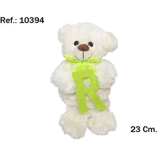 PELUCHE OSITO LETRA R 23CM. image 1