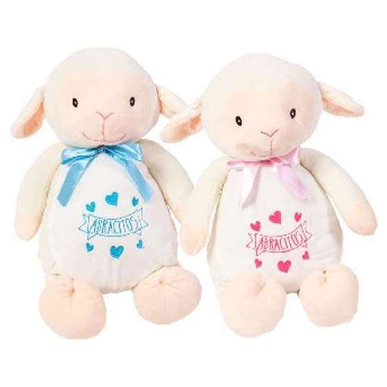 PELUCHE OVEJITA BORDADA ABRACITOS 32 CM - MODELOS SURTIDOS image 0