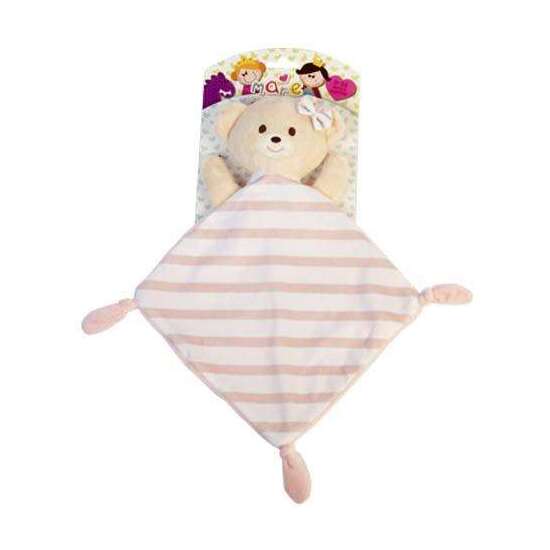 GASITA OSITO RAYAS ROSA 40 CM. image 2