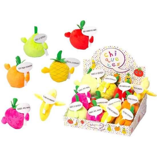 PELUCHE FRUTAS 14 CM - MODELOS SURTIDOS image 1