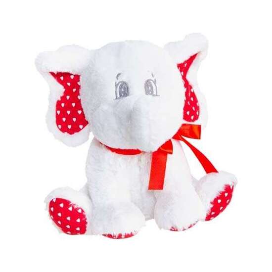PELUCHE ELEFANTE CORAZONES 26 CM image 0