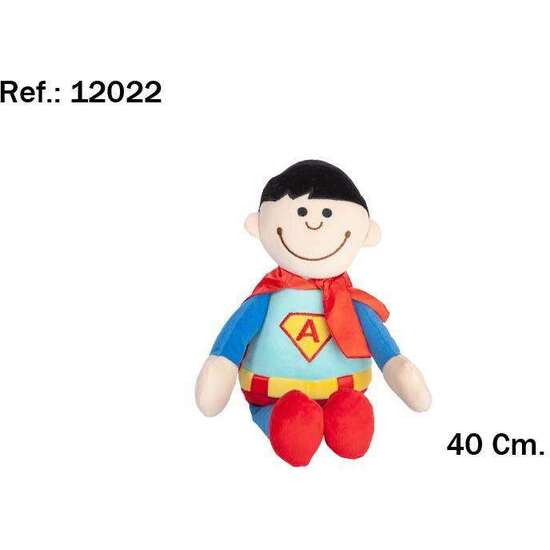 PELUCHE MUÑECO SUPER HEROE 40 CM image 1