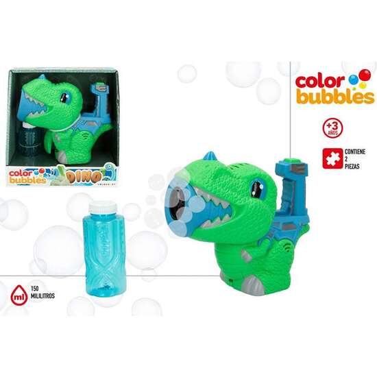 POMPERO ELECTRICO DINOSAURIO CON RECAMBIO DE 150 ML DE JABON image 1