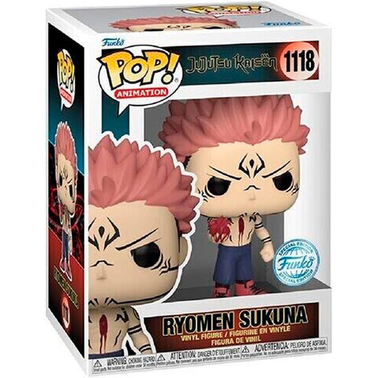 FIGURA POP JUJUTSU KAISEN RYOMEN SUKUNA EXCLUSIVE image 0