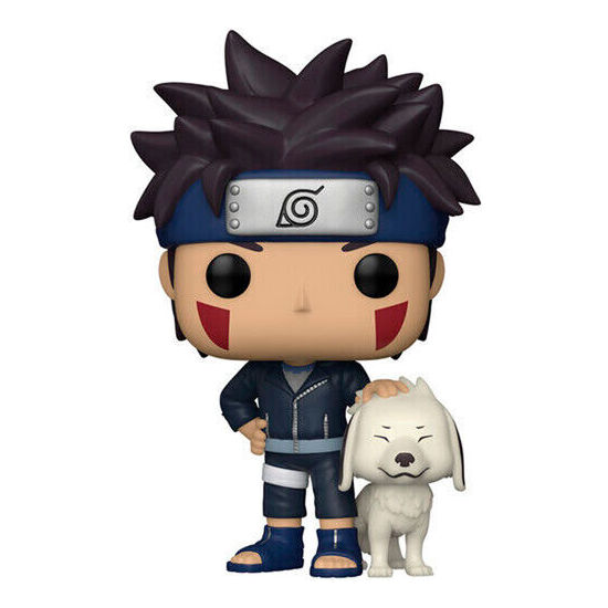 FIGURA POP NARUTO SHIPPUDEN KIBA WITH AKAMARU image 0