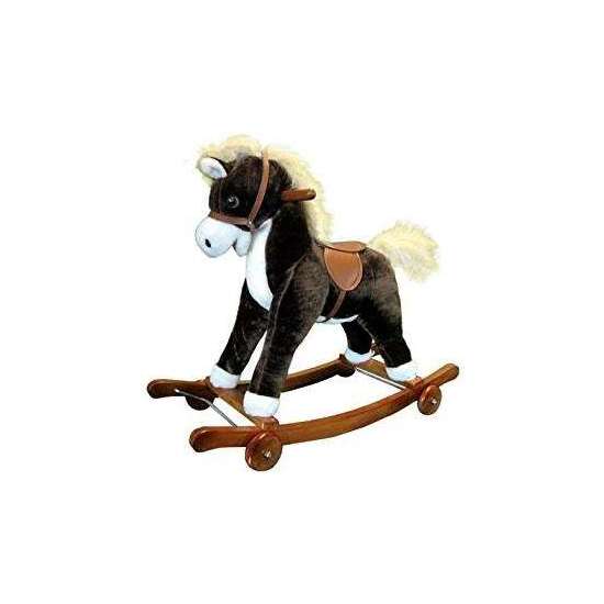 CABALLO BALANCÍN CON RUEDAS, SONIDO Y MOVIMIENTOS 74X63 CM - MODELOS SURTIDOS image 1