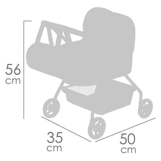 MI PRIMER COCHE DE MUÑECA GALA 35X50X56 CM PARA MUÑECAS DE HASTA 42 CM. image 5