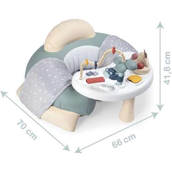 ASIENTO PARA BEBE LITTLE SMOBY CON MESA DE ACTIVIDADES 70X66X41CM image 4