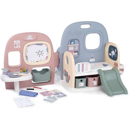 GUARDERÍA BABY CARE PARA TUS MUÑECOS BEBÉ CON 5 AREAS DE JUEGO Y 27 ACCESORIOS. 51X107,9X77,9 CM image 1