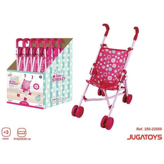 SILLA MUÑECA PLEGABLE 51X23X38CM image 2