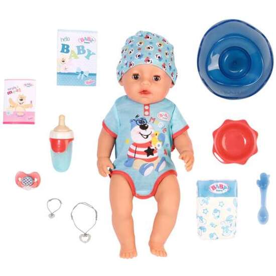 MUÑECO BABY BORN ARTICULADO NIÑO CON ACCESORIOS 43 CM - MODELOS SURTIDOS image 0