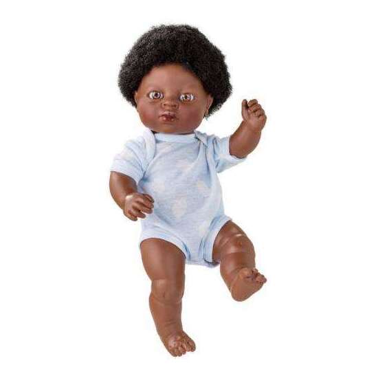 MUÑECA NEWBORN 38CM NIÑA AFRICANA CON ROPA REF: 17059-18 38 image 1