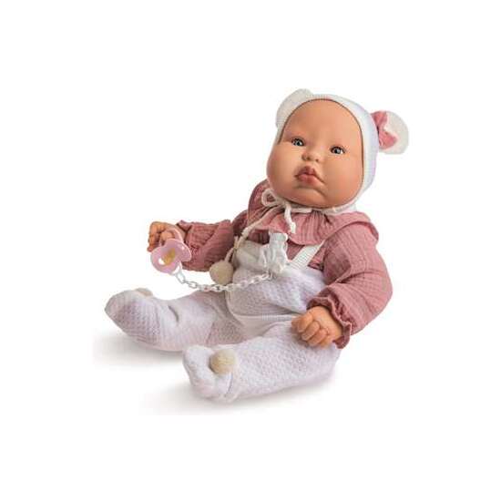 CHUBBY BABY POLOLO LANA BLANCA Y CAMISA BAMBOLA MAQUILLAJE REF: 20005-22 image 0