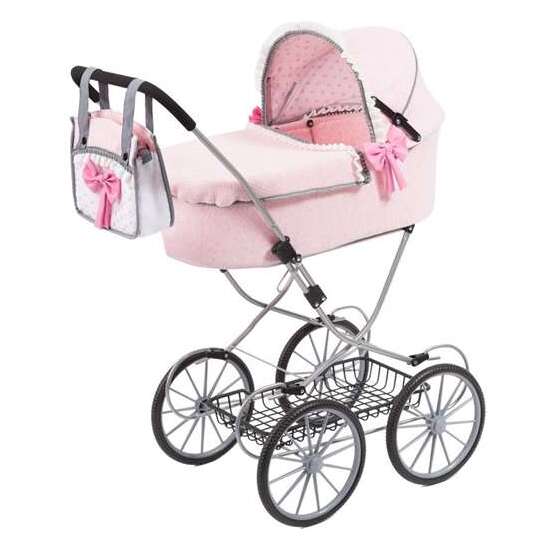 COCHE MUÑECAS DOLLS PRAM ROSA 89X70X42 CM image 1