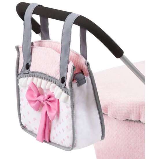 COCHE MUÑECAS DOLLS PRAM ROSA 89X70X42 CM image 3